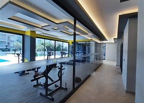 Меблированная двухкомнатная квартира в районе Махмутлар