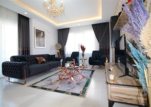 Апартаменты 2+1 с мебелью в районе Махмутлар