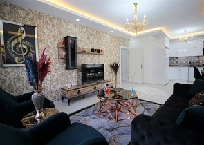 Апартаменты 2+1 с мебелью в районе Махмутлар