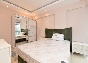 Меблированные апартаменты планировкой 1+1 на пляже Клеопатра