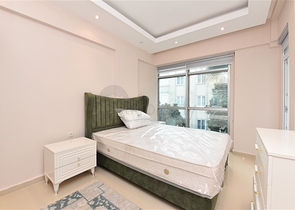 Меблированные апартаменты планировкой 1+1 на пляже Клеопатра