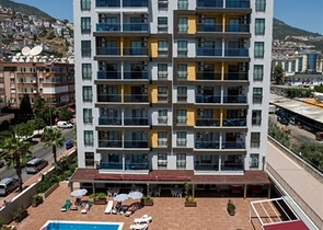 Квартира 1+1 в районе пляжа Клеопатра