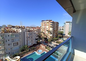 Квартира 1+1 в районе пляжа Клеопатра