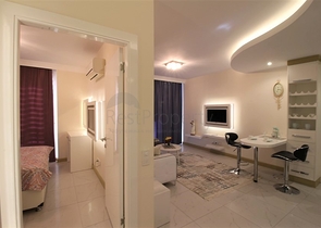 Квартира планировки 1+1 в районе Клеопатра