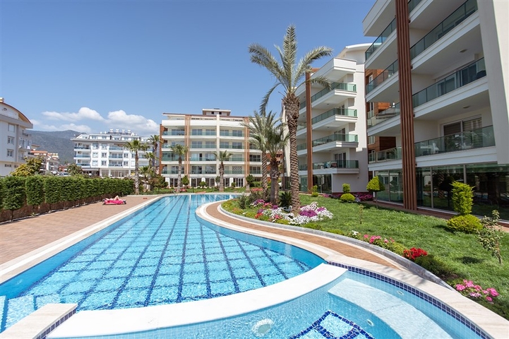 Двухкомнатная квартира в районе Оба