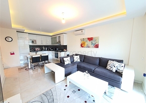 Двухкомнатная квартира в районе Оба