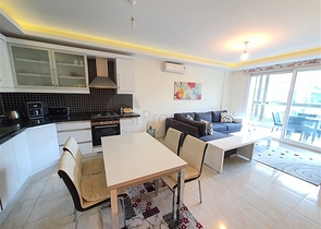 Двухкомнатная квартира в районе Оба