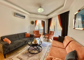 Семейная квартира в 100 метрах до моря в районе Махмутлар