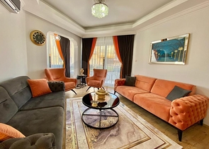 Семейная квартира в 100 метрах до моря в районе Махмутлар