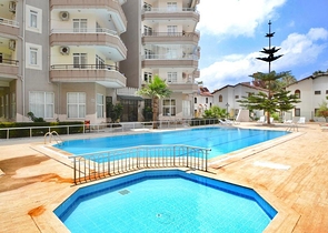 Семейная квартира в 100 метрах до моря в районе Махмутлар