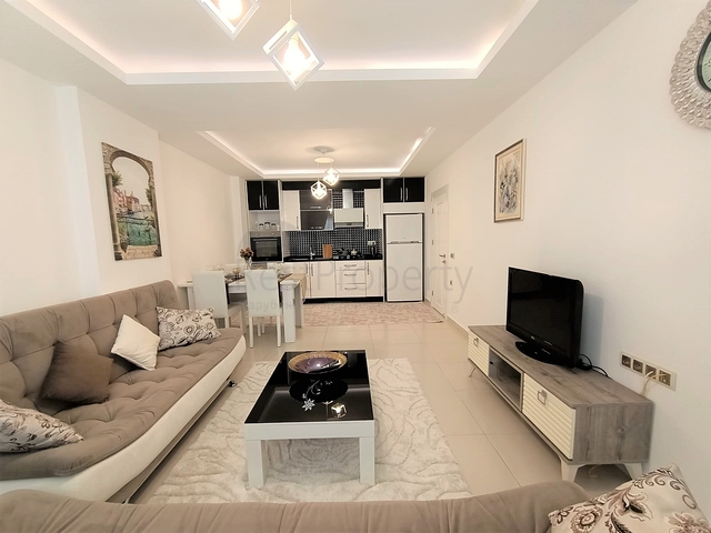 Квартира 1+1 в районе Махмутлар