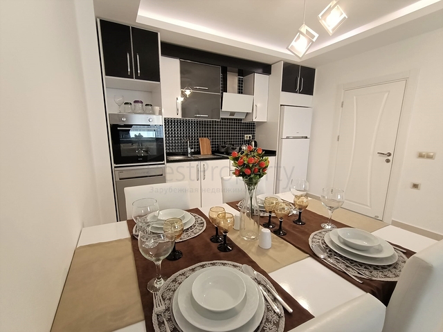 Квартира 1+1 в районе Махмутлар