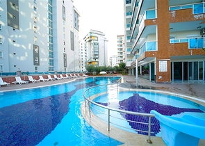 Квартира 1+1 в районе Махмутлар