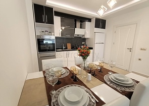 Квартира 1+1 в районе Махмутлар