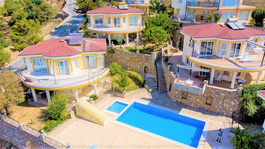 Вилла с панорамным видом на Аланью