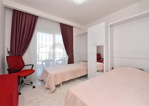 Трехкомнатная квартира в районе Авсаллар