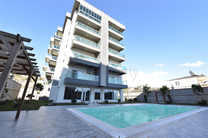 Квартира в Авсалларе с качественной чистовой отделкой в комплексе с инфраструктурой