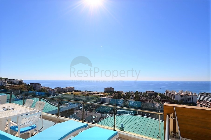 Пентхаус 3+2 в престижном проекте в районе Конаклы