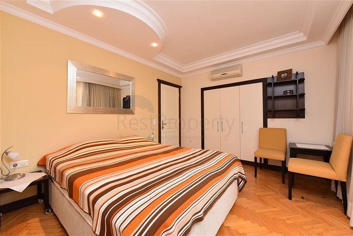 Меблированный пентхаус 3+1 в районе Оба