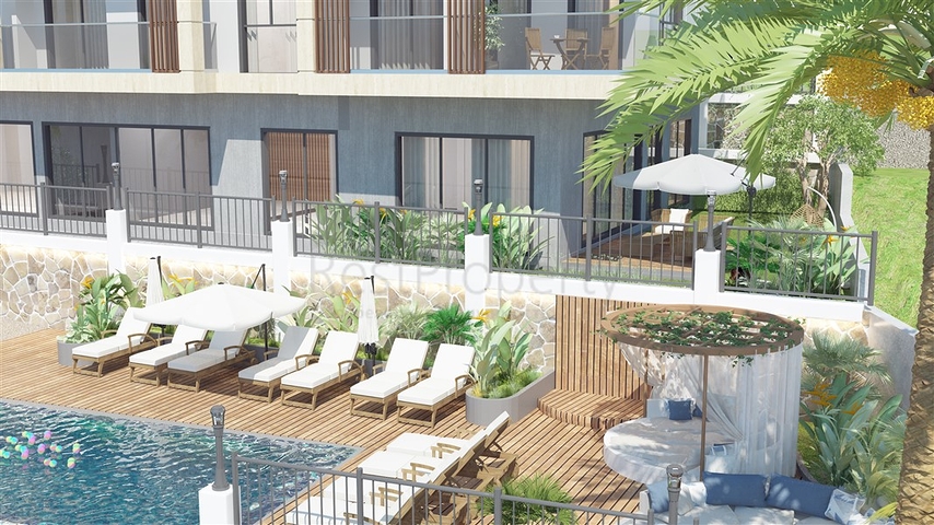 Современный комплекс в европейском районе Оба