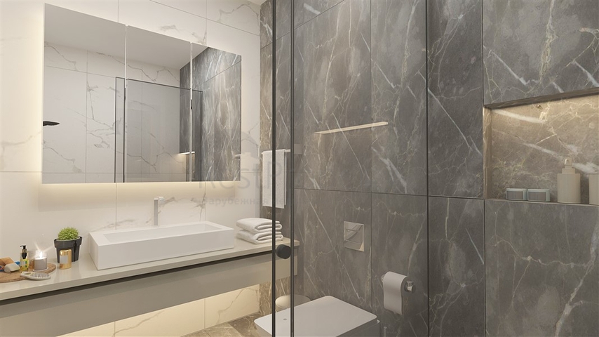 Современный комплекс в европейском районе Оба