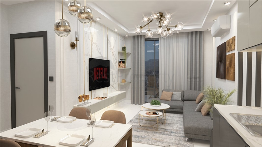 Современный комплекс в европейском районе Оба