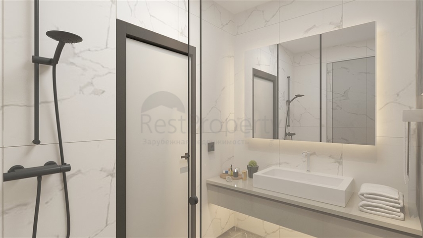 Современный комплекс в европейском районе Оба