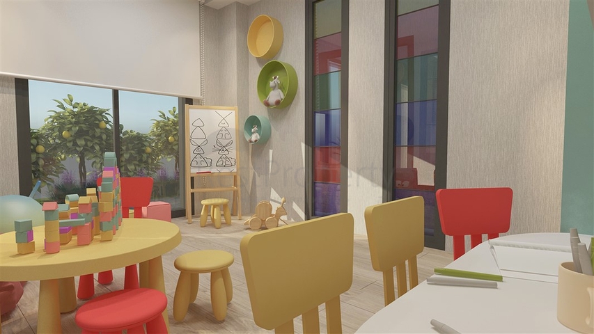 Современный комплекс в европейском районе Оба