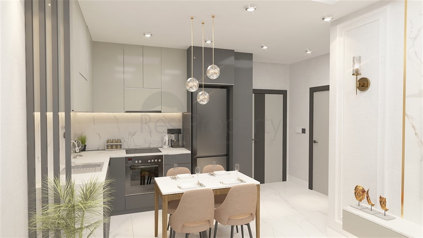 Современный комплекс в европейском районе Оба