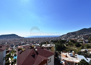 Пентхаус 3+1 в центральном районе Алании