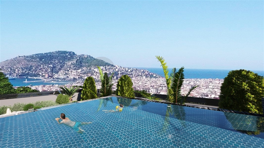 Трехуровневая вилла с бассейном и премиум инфраструктурой