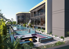 Трехуровневая вилла с бассейном и премиум инфраструктурой
