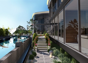 Трехуровневая вилла с бассейном и премиум инфраструктурой