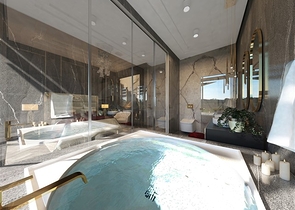 Трехуровневая вилла с бассейном и премиум инфраструктурой