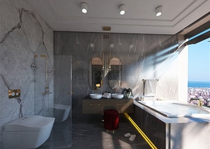 Трехуровневая вилла с бассейном и премиум инфраструктурой