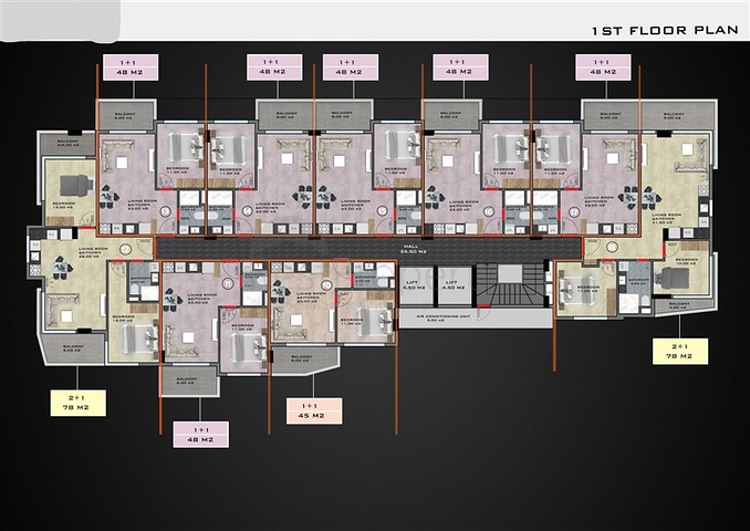 Выгодный инвестиционный проект в центральной части города Алании