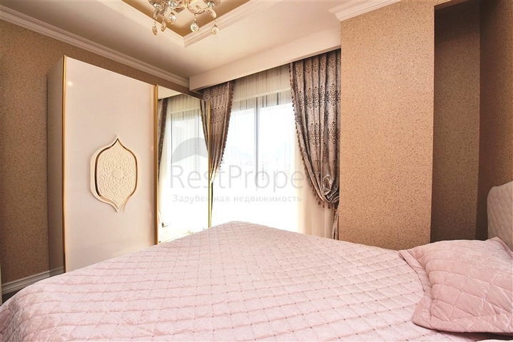 Трехкомнатная квартира в шикарном комплексе центра Алании