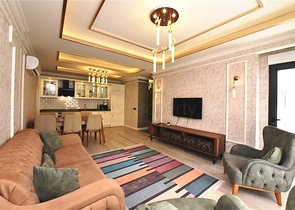 Трехкомнатная квартира в шикарном комплексе центра Алании