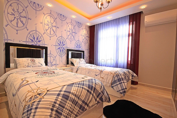 Апартаменты 2+1 с видом на море