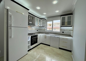 Квартира 2+1 с видом на горы в Махмутларе