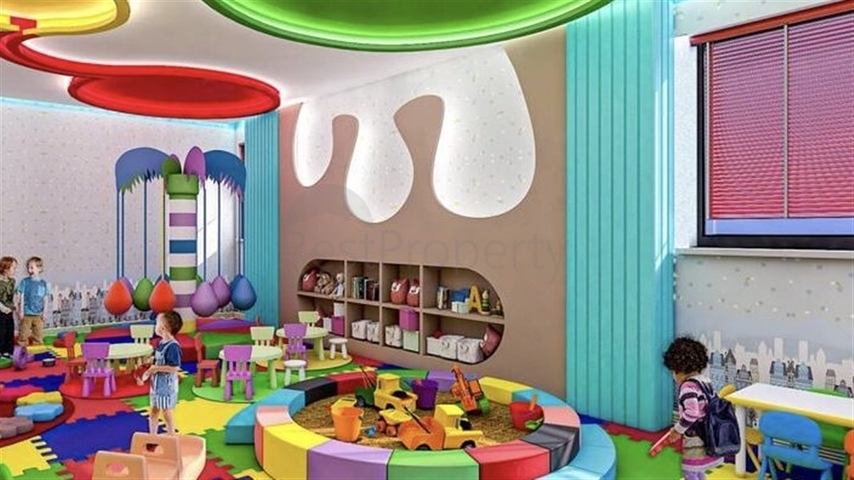 Трехкомнатная квартира в районе Махмутлар