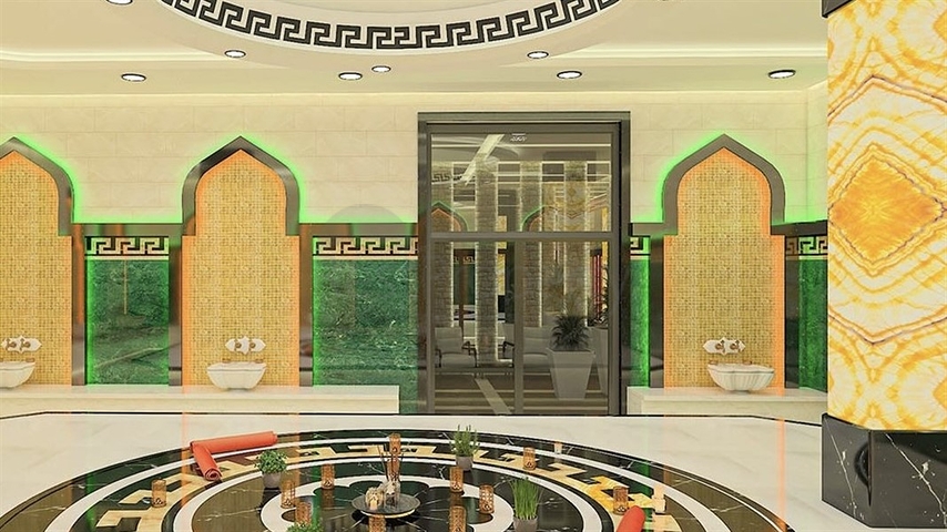 Трехкомнатная квартира в районе Махмутлар