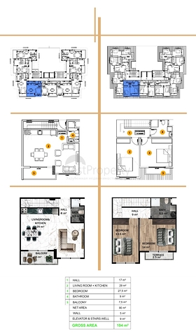Новый проект с богатой инфраструктурой в районе Авсаллар
