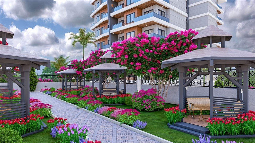 Новый проект с богатой инфраструктурой в районе Авсаллар