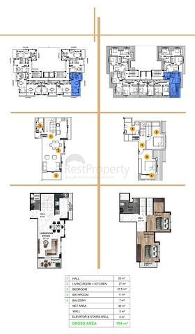 Новый проект с богатой инфраструктурой в районе Авсаллар