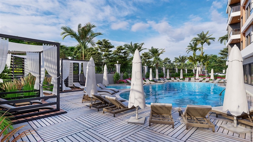 Новый проект с богатой инфраструктурой в районе Авсаллар