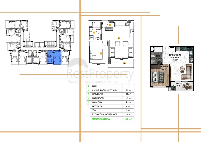 Новый проект с богатой инфраструктурой в районе Авсаллар