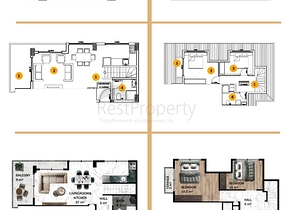 Новый проект с богатой инфраструктурой в районе Авсаллар