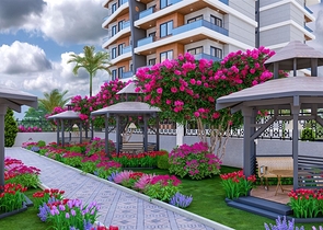 Новый проект с богатой инфраструктурой в районе Авсаллар