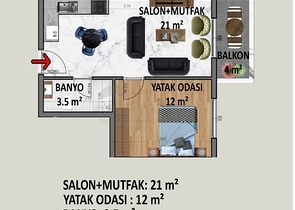 Новый инвестиционный проект в центре Алании